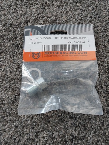 Moose Racing Magnetic Engine Drain Plug Bolt 0920-0002 33-DP107 New - Bild 11 von 17