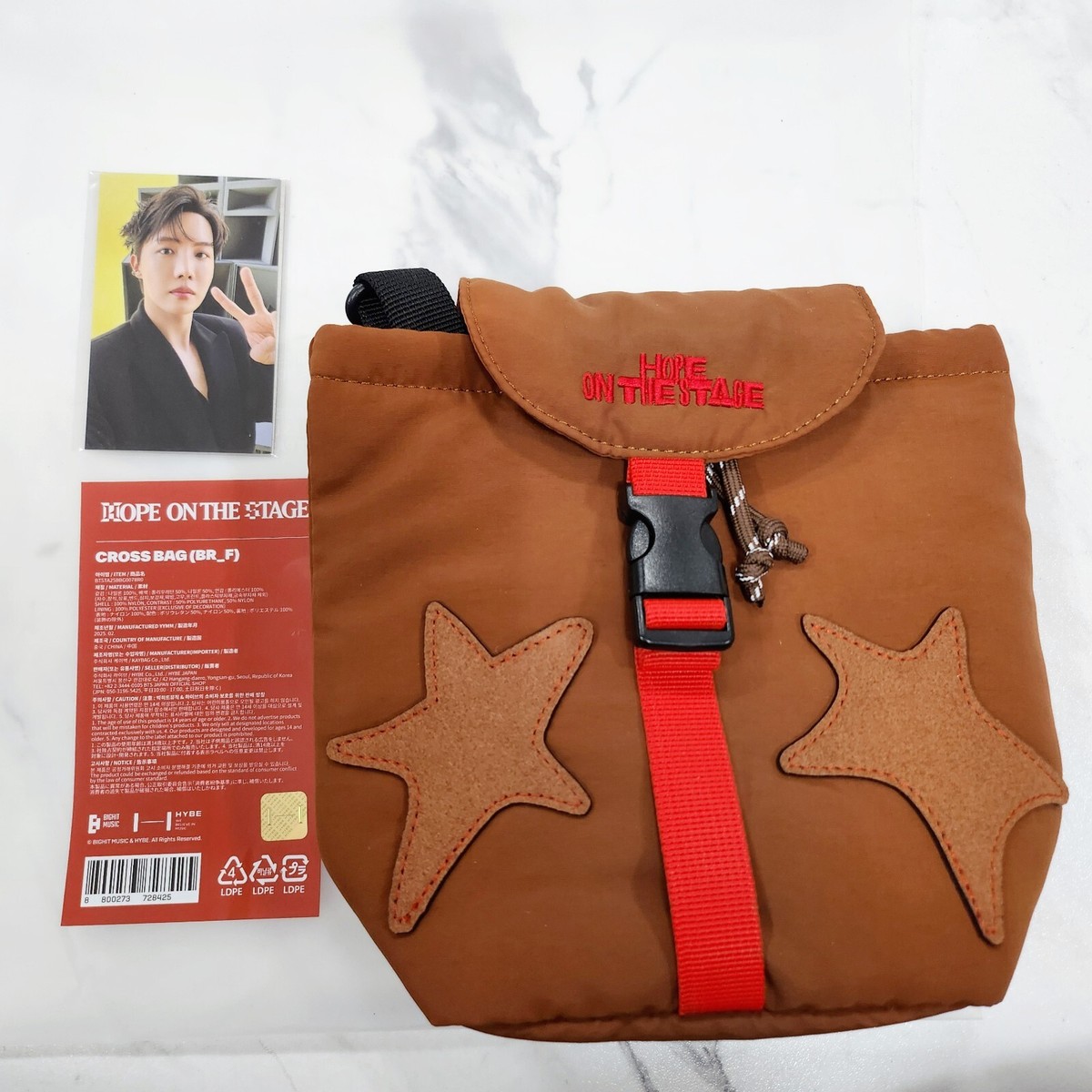 J-HOPE HOPE ON THE STAGE Cross bag ポシェット J-HOPE - [HOPE ON THE STAGE] (TOUR MD Cross Bag