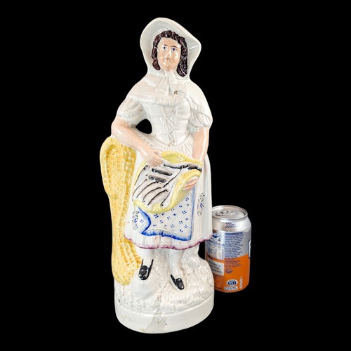 Antique Staffordshire figurine of Fishmonger, c.1860 - Picture 11 of 12