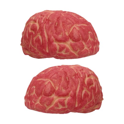 Bloody Zombie Fake Human Brain Chop Shop Body Part Horror Prop Organ P7S6 - Picture 11 of 12
