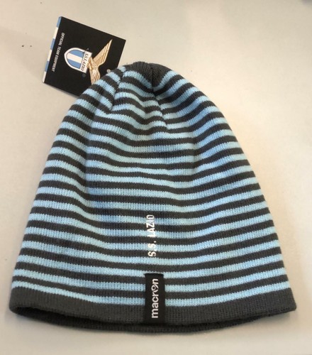 3510/90 Lazio Macron Hat Cap Cuffia Benni Adult 58091390