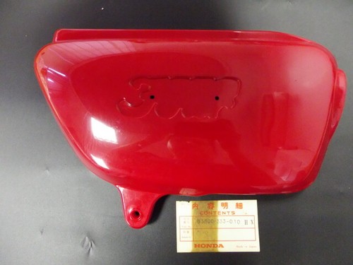 Honda CB350F Side Cover L & R NOS CB350Four Panels 83600-333-010 + 83700-333-010 - Picture 2 of 12