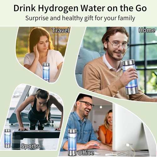 Upgrade Hydrogen Water Bottle,Hydrogen Water Bottle Generator,3 Min Electroly... - Picture 6 of 7