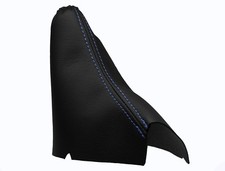 VOLVO S80 I (1998-2008) Soufflet Levier De Frein 100% Cuir - Couture Bleu Clair