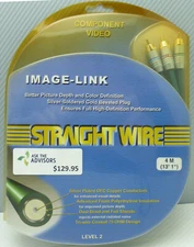 Straightwire Image-Link 4 meter Component video cable