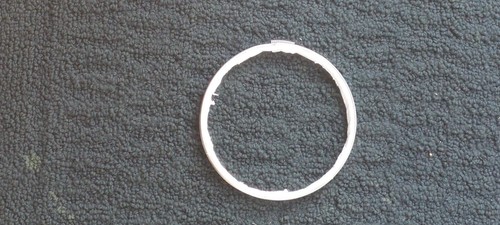 Embroidery Hoop, 6" Round, Metal Spring Tension, Fabric Wrap Lining - Picture 2 of 4