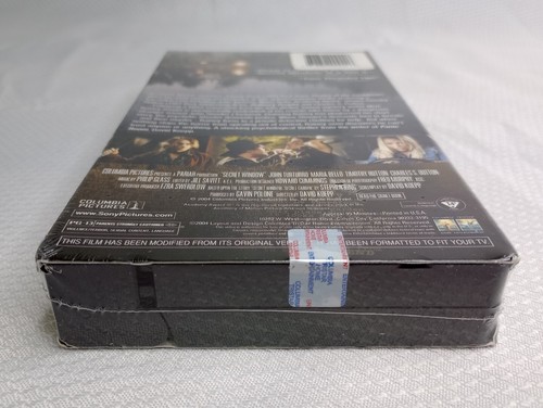 Secret Window (VHS, 2004) Johnny Depp John Turturro Maria Bello Factory Sealed - Picture 3 of 6