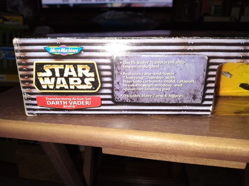 1997 Micro Machines Star Wars Darth Vader Bespin Transforming Action Set Vintage - Picture 20 of 23