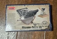 Roden Models 1/32 No 622 HISPANO-SUIZA 8A British WWI 150 hp Engine NEW, SEALED