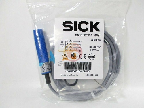 ONE SICK Proximity Switch CM18-12NPP-KW1 New