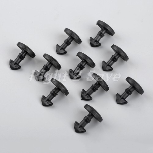 Car 10x Rear Bumper Tow Cover Clips Screws Eye Trim Retainer Fit For RANGE ROVER - Picture 4 of 10