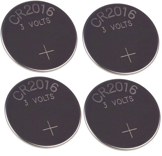 4 X REMOTE KEY FOB BATTERY CR 2016 FITS VOLVO C30 V50 S60 C70 V70 XC70 S80 XC90