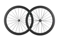 700C Carbon Road Bicycle Wheelset Depth 50mm Tubuless Bike Wheels 3k Matte