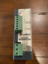Cabur 24 Volt Power Supply XCSF85C 120V Cool Power DIN Rail Mount 3.5 Amp