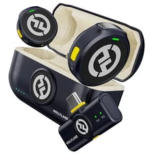 Hollyland Lark M2 Wireless Lavalier Microphone for iPhone15/16&Android, USB C...