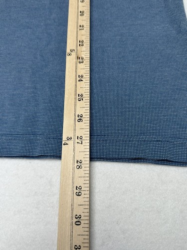 Banana Republic Men's Dress Polo Shirt XL Blue Short Sleeve Size XL - Picture 7 of 9