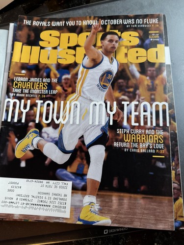 9 Golden State Warriors Sports Illustrated’s (lote) - Imagen 5 de 14