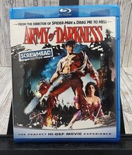 Army of Darkness - Screwhead Edition (Blu-ray, 1992) Starring Bruce Campbell
