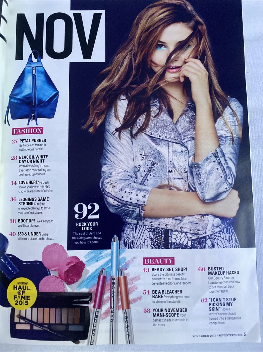2015 Nov Seventeen Magazine 