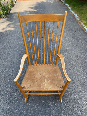 Hans Wegner Danish Modern J-16 Rocking Chair
