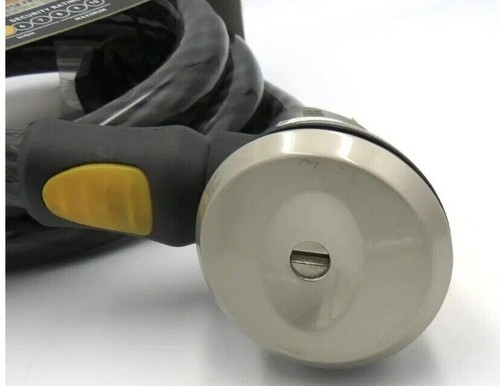Magnum Plus Mag Robust Heavy Duty Coil Cable Bike Motorbike Lock 90cm X 20mm - Picture 9 of 9