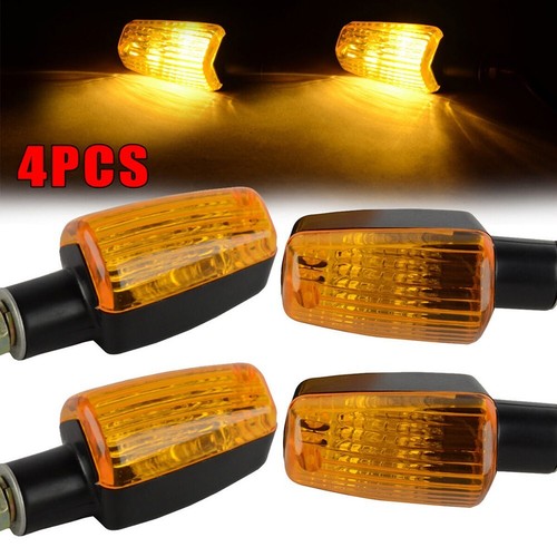 4pcs 6 Volt 6V Motorcycle Turn Signals Light Blinker Indicator W/ Amber Lens/New - Picture 4 of 24