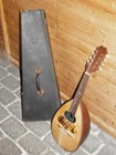 Antique Italian Bowl back "Franseco Perretti & Figli" Mandolin & Case Circa 1900