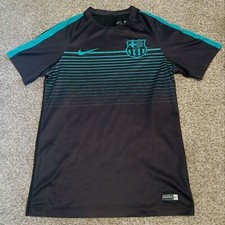Nike Dri Fit FC Barcelona Authentic Soccer Jersey Men's Size Small