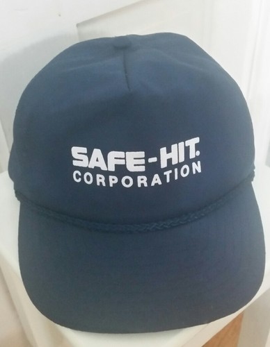 SAFE-HIT. Cappello berretto baseball CORPORATION BLU REGOLABILE  - Foto 1 di 5