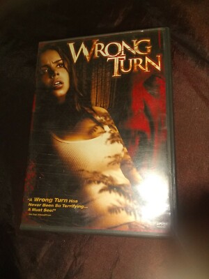 Wrong Turn (DVD, 2003, Dual Side Lenticular)