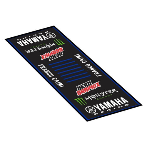 Per YAMAHA Tappetino Moto Garage Blu Showroom Officina 86*31" Antiscivolo - Foto 21 di 74