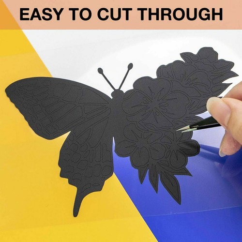 HTVRONT Permanent Self Adhesive Craft Vinyl 12''x10 FT Multiple Colors Diy Cut - Picture 5 of 49