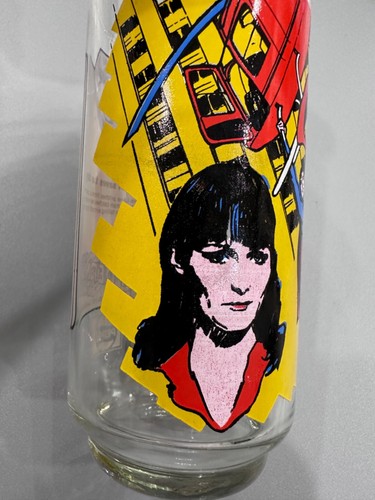 Collectible Vintage 1978 Pepsi Superman The Movie Superman Saves the Day Glass - Picture 4 of 9