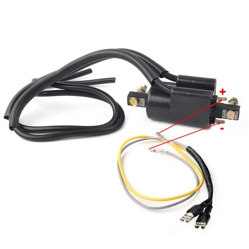 12V Ignition Coil Dual Plug Wires Set Fit Honda CB160 CL160 CB175 CL175 CL200 US - Picture 8 of 8
