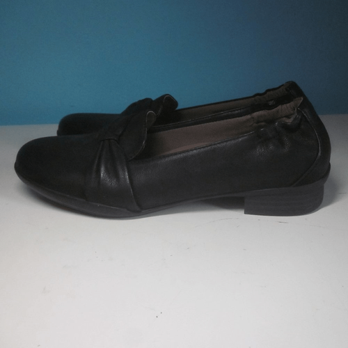 Dansko Karen Loafer in Black Leather Size 38 / 7.5 US - Picture 8 of 15