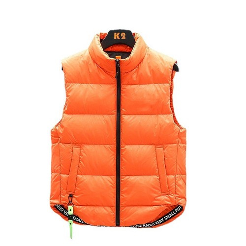 2022 Men's White Duck Down Vests Lightweight Warm Zipper Stand Collar Waistcoats - Picture 9 of 14
