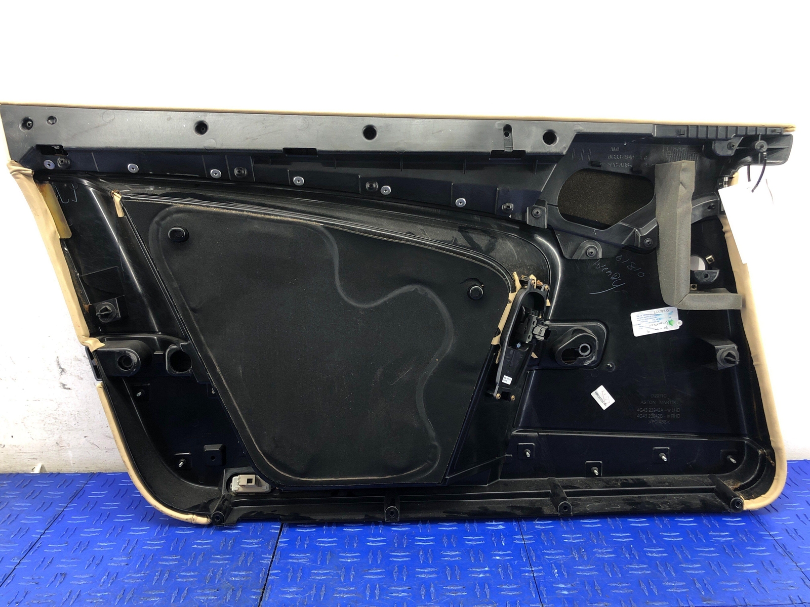 2006-2018 ASTON MARTIN VANTAGE V8 FRONT RIGHT INTERIOR DOOR TRIM PANEL BEIGE