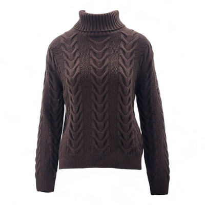M&S Collection Rollkragenpullover aus recyceltem Mischgewebe mit Zopfmuster