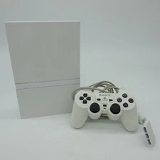 Sony PlayStation 2 PS2 Slim Limited Edition Ceramic White Console SCPH-79001