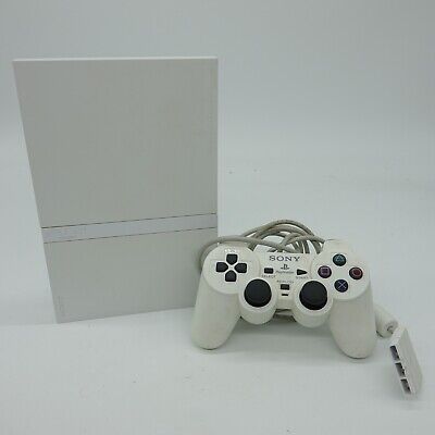 Playstation 2 Console Slim - Ceramic White (Renewed)