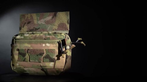 IDOGEAR Tactical Dangler Drop Pouch FERRO DOPE Abdominal Fanny Pack D3 JPC FCPC - Video 1 of 1