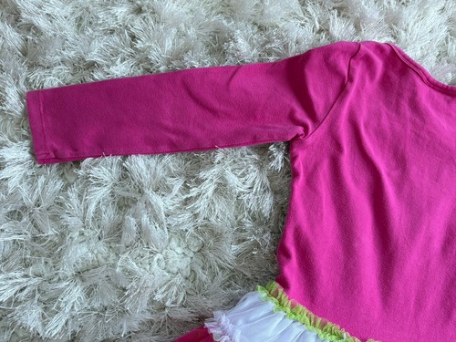 Emily Rose Girls, Pink Candy Cane Tulle Dress/Pant Set, 5, Good Condition - Picture 12 of 20