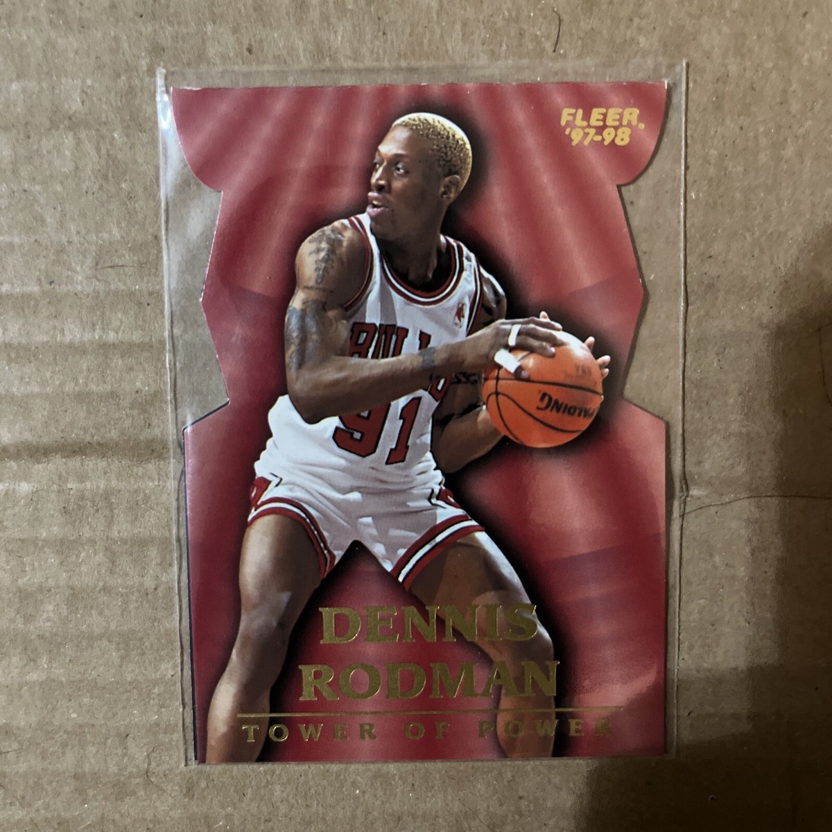 1997-98 Fleer Tower of Power #9 Dennis Rodman MINT FO4311 | eBay