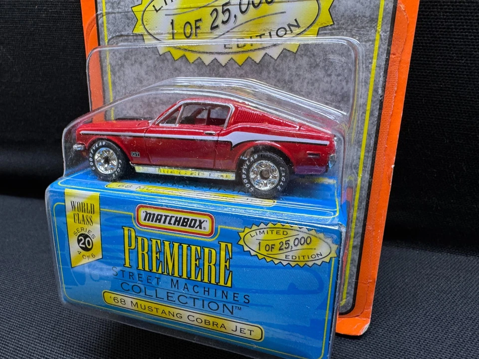 Matchbox Premiere Mustang Cobra Jet Diecast Limited Edition Collectable - Image 4 of 4