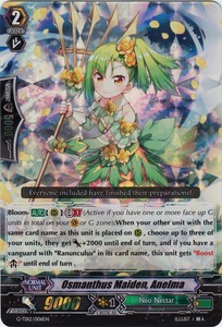 Osmanthus Maiden, Anelma - G-TD12/006EN - RRR x4 - NM-Mint, English