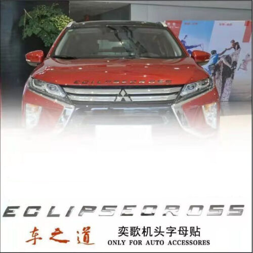Mitsubishi Front Hood Emblem Logo 3D Badge Nameplate Founder "ECLIPSE CROSS" - Picture 13 of 13