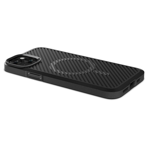 Etui Spigen Core Armor Mag z MagSafe na iPhone 15 Plus - czarny mat - Zdjęcie 6 z 7