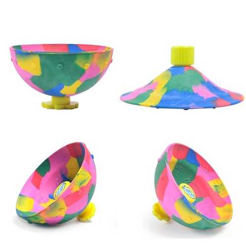 Outdoor Fun Bounce Bowl Spinning Fidget Toys New Bouncing Ball Kids - Picture 6 of 9