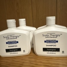 (4)Neutrogena ScalpTherapy Anti-Dandruff Shampoo Daily Control 12 fl oz. 2023/08