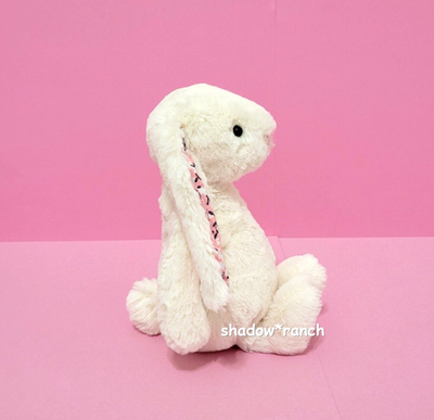 ぬいぐるみ  Blossom Cream Bunny Medium Jellycat Blossom Cream Bunny Berry Medium - NWT and bag | eBay